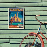 Arabian Nights Coffee Blend - Metal Sign, Metal Sign / 12x16