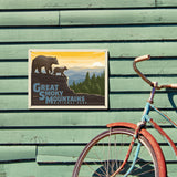 Great Smoky Mountains Horizontal Print - Metal Sign, Metal Sign / 12x16