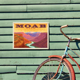 Moab, Utah: Canyon View - Metal Sign, Metal Sign / 12x16