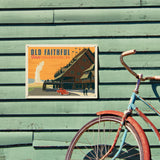 Yellowstone National Park: Old Faithful Inn - Metal Sign, Metal Sign / 12x16