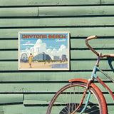 Daytona Beach, Florida - Metal Sign, Metal Sign / 12x16