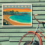 Monterey, California: Lovers Point Park - Metal Sign, Metal Sign / 18x24