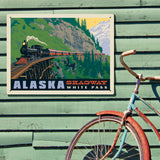 Alaska: Skagway - Metal Sign, Metal Sign / 18x24