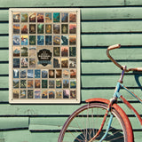 63 Image National Park Print: by Kenneth Crane - Metal Sign, Metal Sign / 18x24