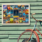 Space Travel Collage (Horizontal) - Metal Sign, Metal Sign / 18x24