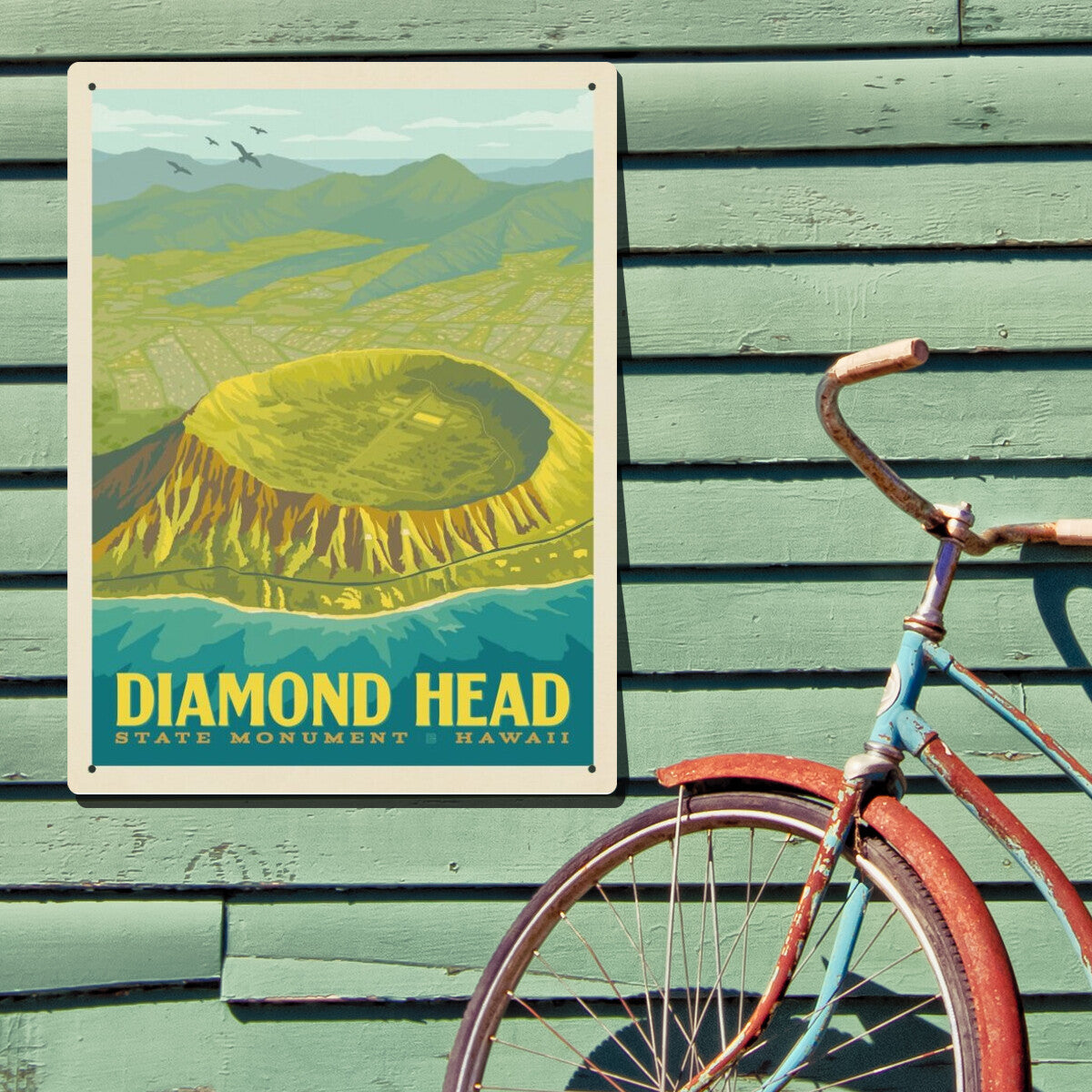 Diamond Head State Monument, Hawaii — National Monument Poster