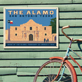 San Antonio, TX: The Alamo (Horizontal) - Metal Sign, Metal Sign / 18x24