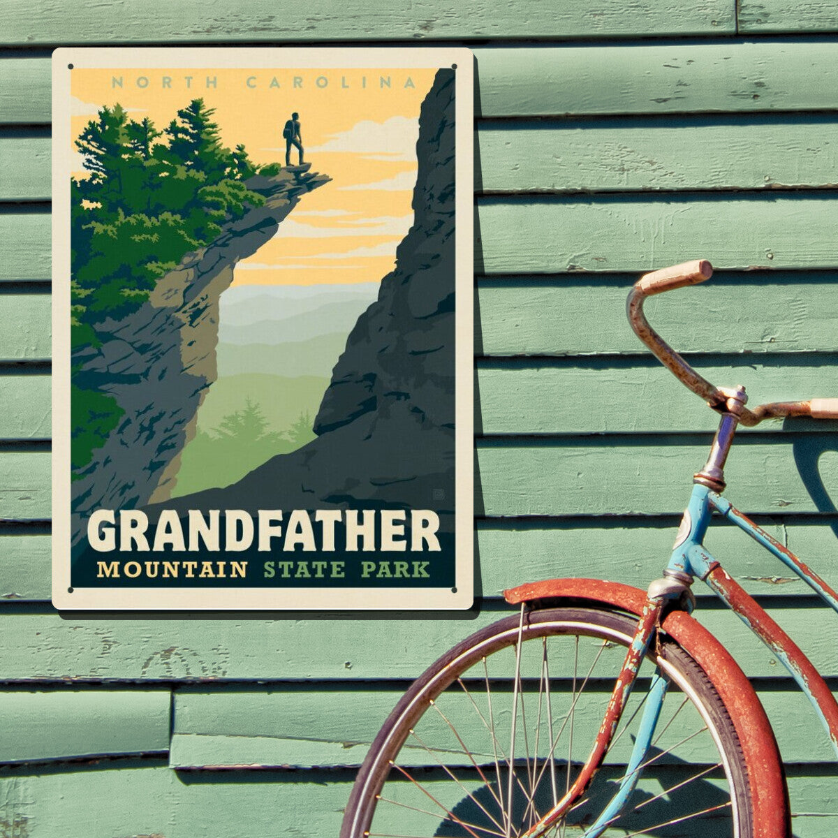 Grandfather Mountain, North Carolina — National Monument Poster