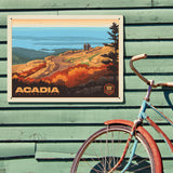Acadia National Park: 100th Anniversary (Horizontal) - Metal Sign, Metal Sign / 18x24