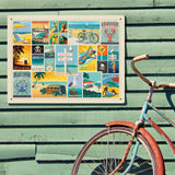 Coastal Collection Collage (Horizontal) - Metal Sign, Metal Sign / 18x24