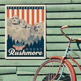 250th Anniversary USA: Mount Rushmore - Metal Sign, Metal Sign / 18x24