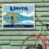 Salt Flat (Pub Poster) - Metal Sign, Metal Sign / 18x24