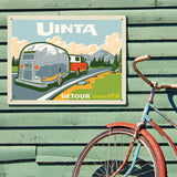 Detour (Pub Poster) - Metal Sign, Metal Sign / 18x24