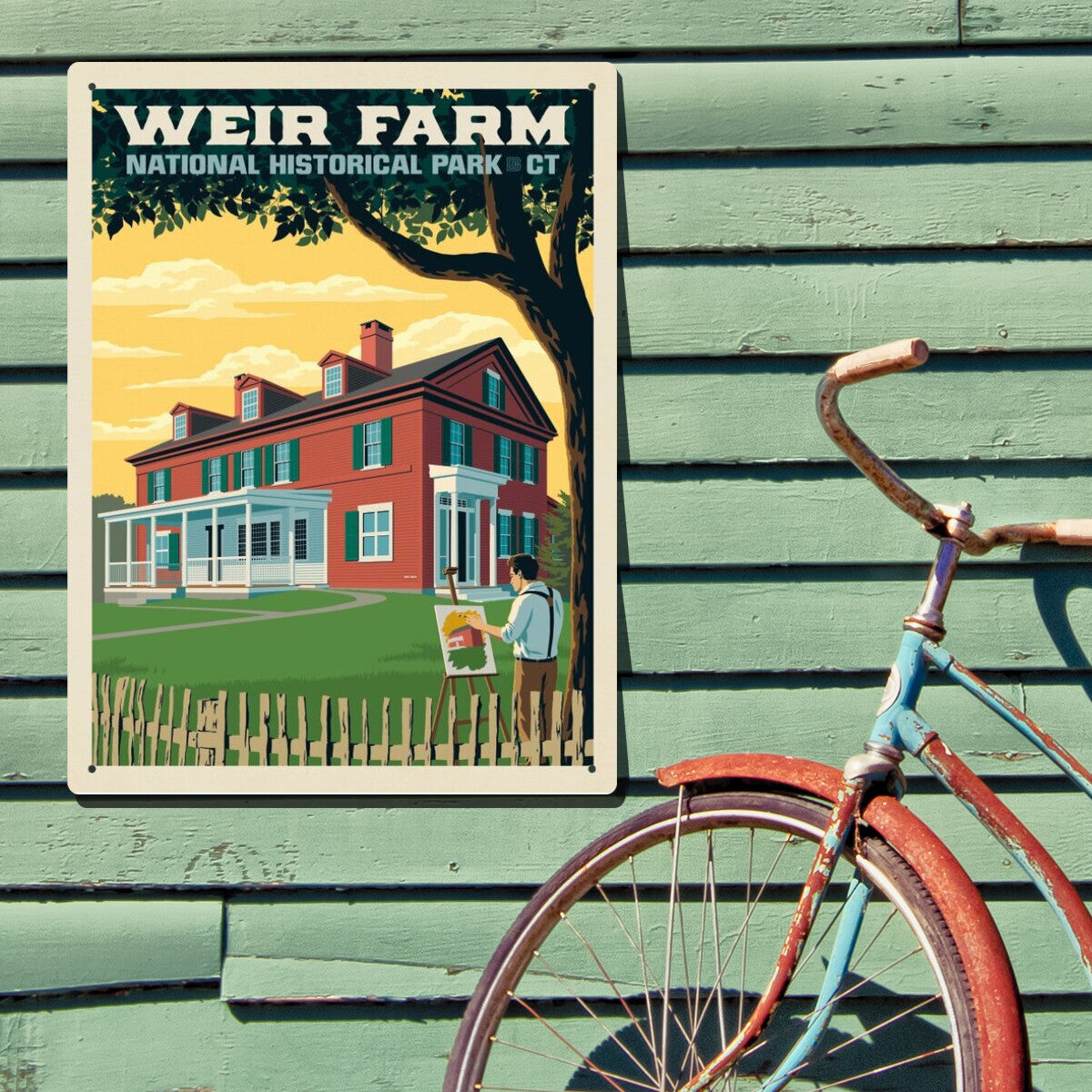 Weir Farm National Historical Park, CT — National Monument Poster