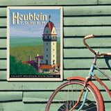 Heublein Tower - Metal Sign, Metal Sign / 18x24