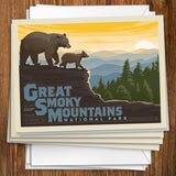 Great Smoky Mountains Horizontal Print - Notecards, Notecards