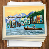 Flathead Lake, Montana (Horizontal) - Notecards, Notecards