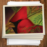 Pastel Painting: Redhead (Cardinal) - Notecards, Notecards