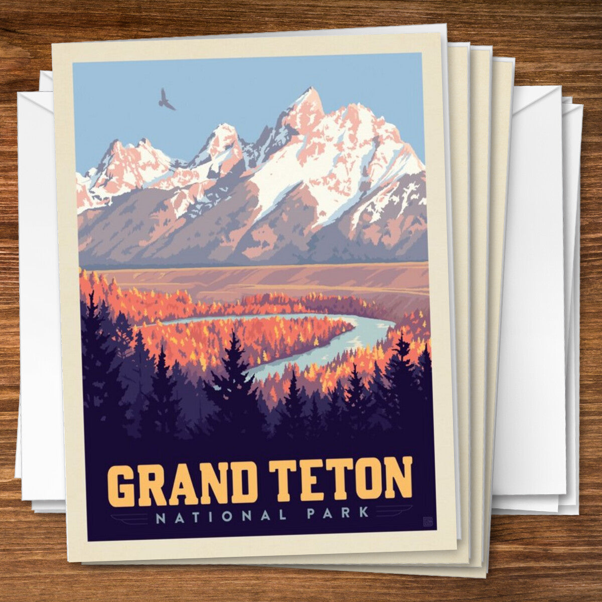 grand-teton-national-park-snake-river-valley - Notecards