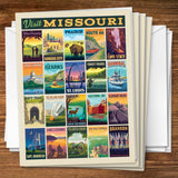 movisitmissourimulti-imageprint - Notecards