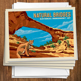 Natural Bridges National Monument, UT - Notecards, Notecards