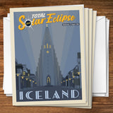 ...2026 Total Solar Eclipse: Reykjavik, Iceland - Notecards, Notecards