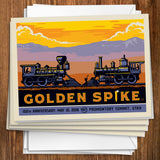 Golden Spike - Notecards, Notecards