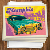 Memphis, TN: City Of Soul (Horizontal) - Notecards, Notecards
