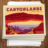 Canyonlands:  Mesa Arch - Notecards, Notecards