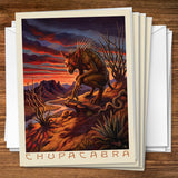 Mythical Creatures: Chupacabra - Notecards, Notecards