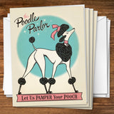 Poodle Parlor - Notecards, Notecards