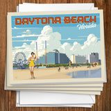Daytona Beach, Florida - Notecards, Notecards