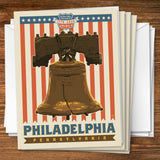250th Anniversary USA: Liberty Bell - Notecards, Notecards