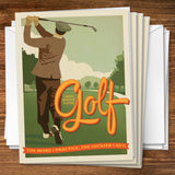 id-rather-be-playing-golf - Notecards