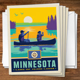 Minnesota State Pride (Old Flag) - Notecards, Notecards