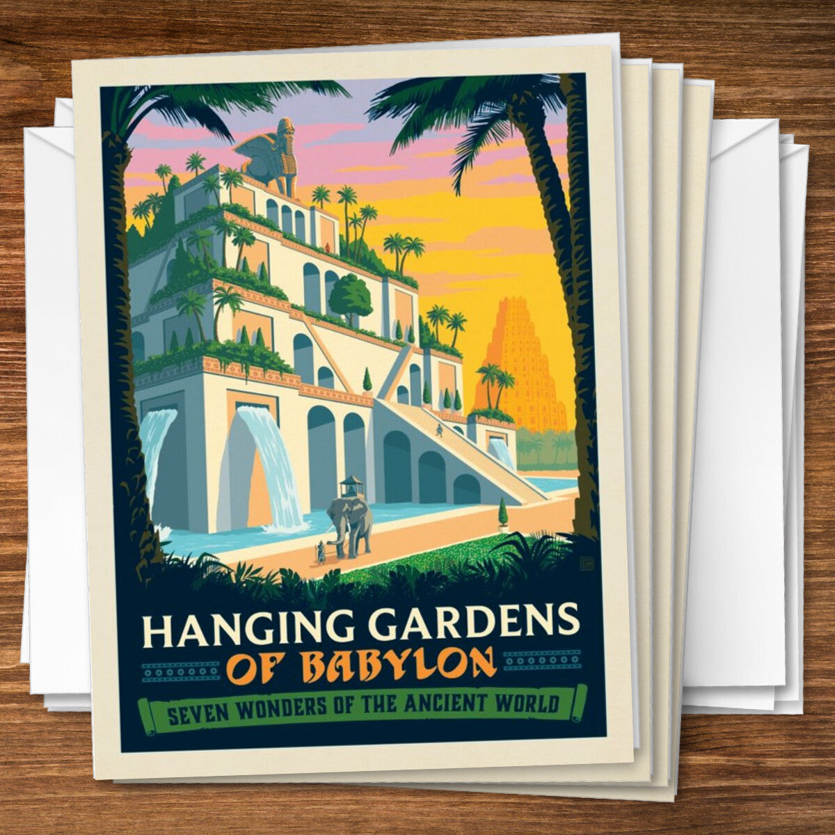 7 Wonders of the Ancient World: The Hanging Gardens of Babylon