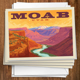 Moab, Utah: Canyon View - Notecards, Notecards