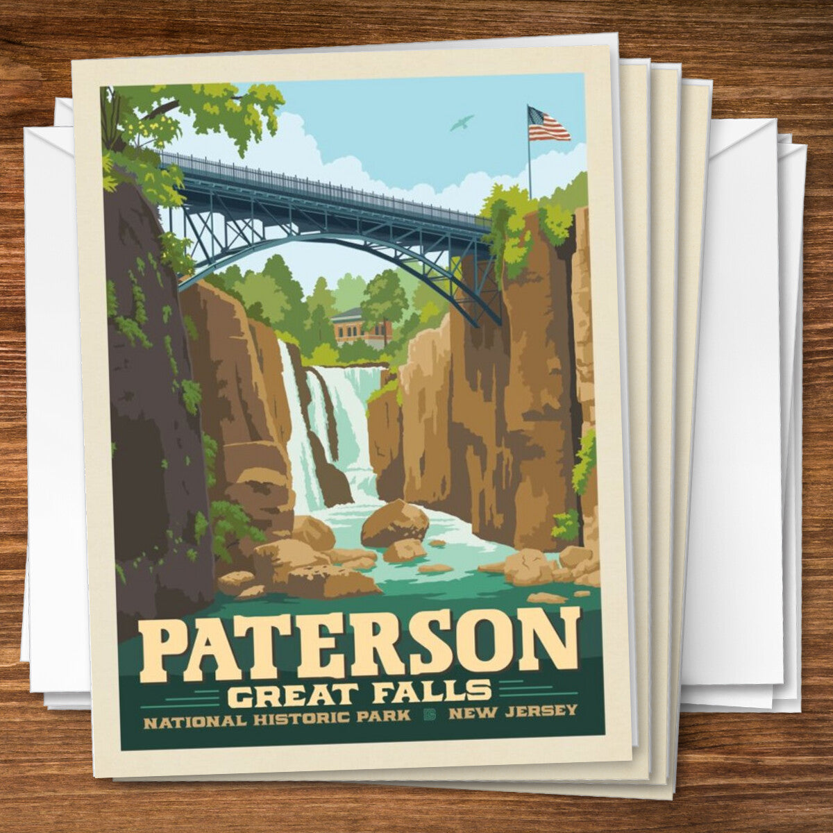 paterson-great-falls-national-historical-park-nj - Notecards