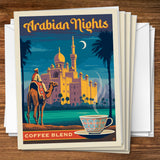 Arabian Nights Coffee Blend - Notecards, Notecards