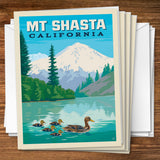 Mount Shasta, California - Notecards, Notecards