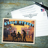 Memphis, TN: Beale Street Sunset - Postcards, Postcards