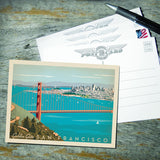 San Francisco: Golden Gate Bridge-Horizontal - Postcards, Postcards
