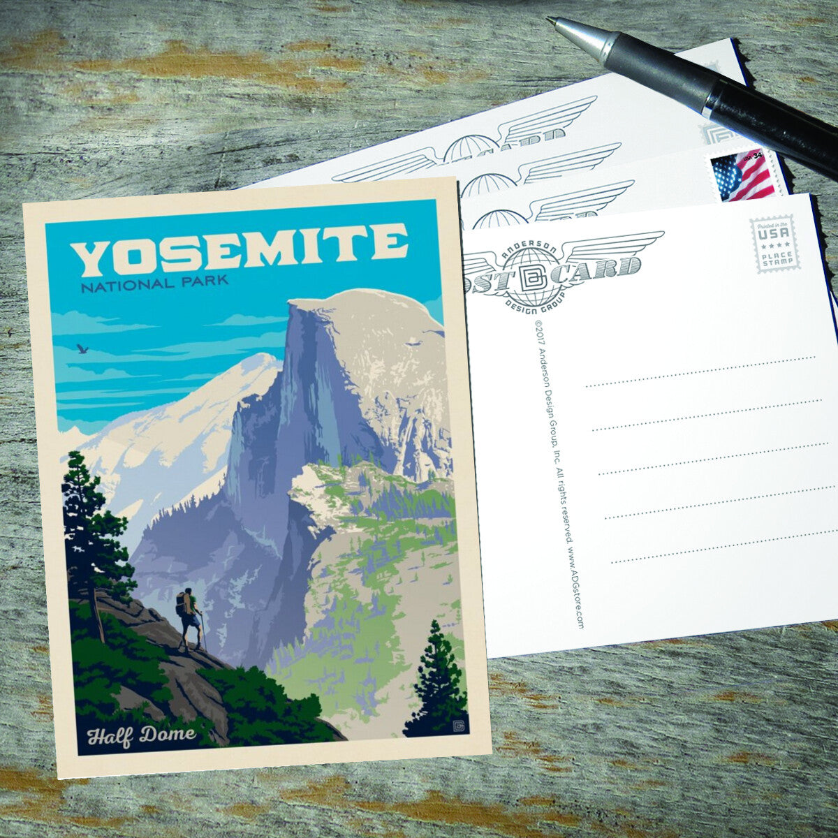 yosemite-national-park-half-dome-vista - Postcards