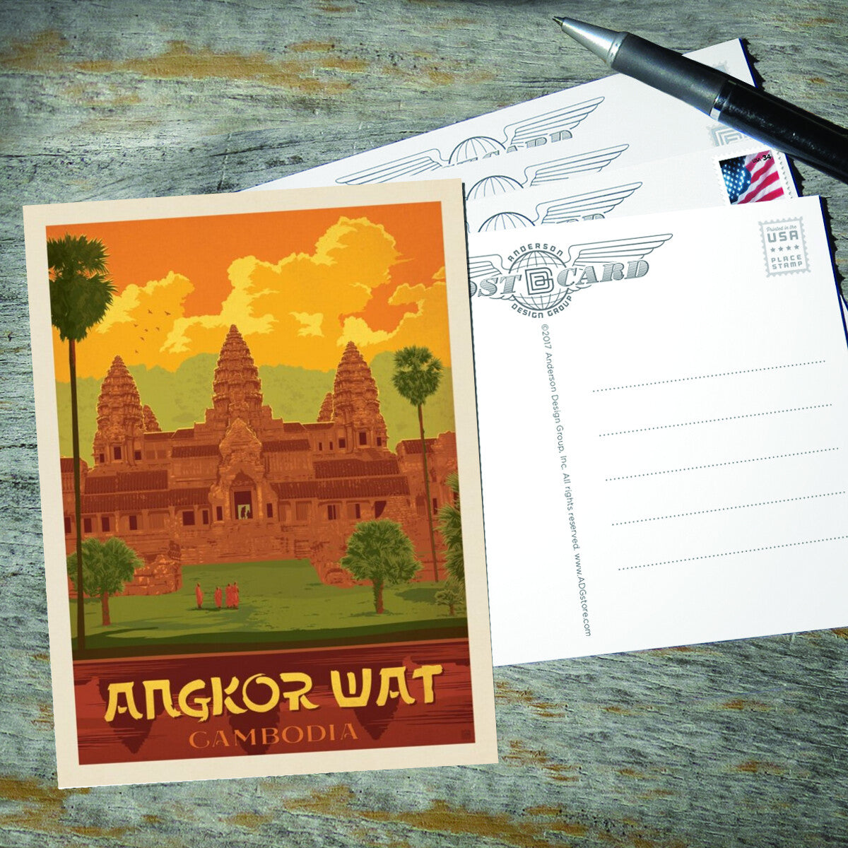 cambodia-angkor-wat - Postcards