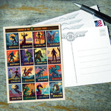 Legends Of The National Parks: 16-Image Print - Postcards, Postcards