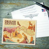 Grand Canyon National Park: Illustrated Map - Postcards, Postcards