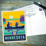Minnesota State Pride (Old Flag) - Postcards, Postcards