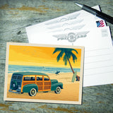 Woody On The Beach - Postcards, Postcards