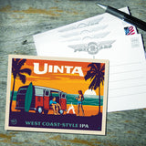 West Coast Surf Van (Pub Poster) - Postcards, Postcards