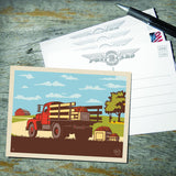 Vintage Apple Truck - Postcards, Postcards